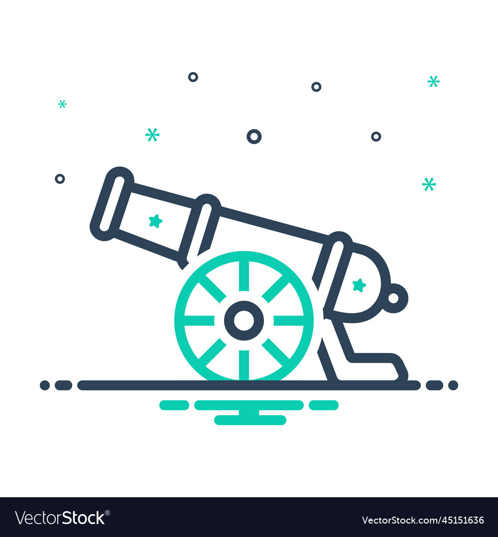 Cannon Royalty Free Vector Image - VectorStock