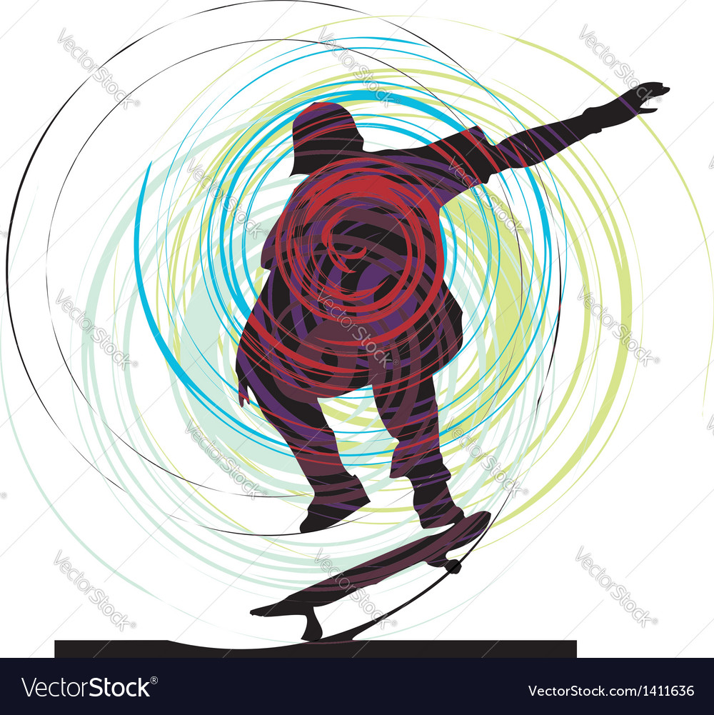 Skater boy Royalty Free Vector Image - VectorStock