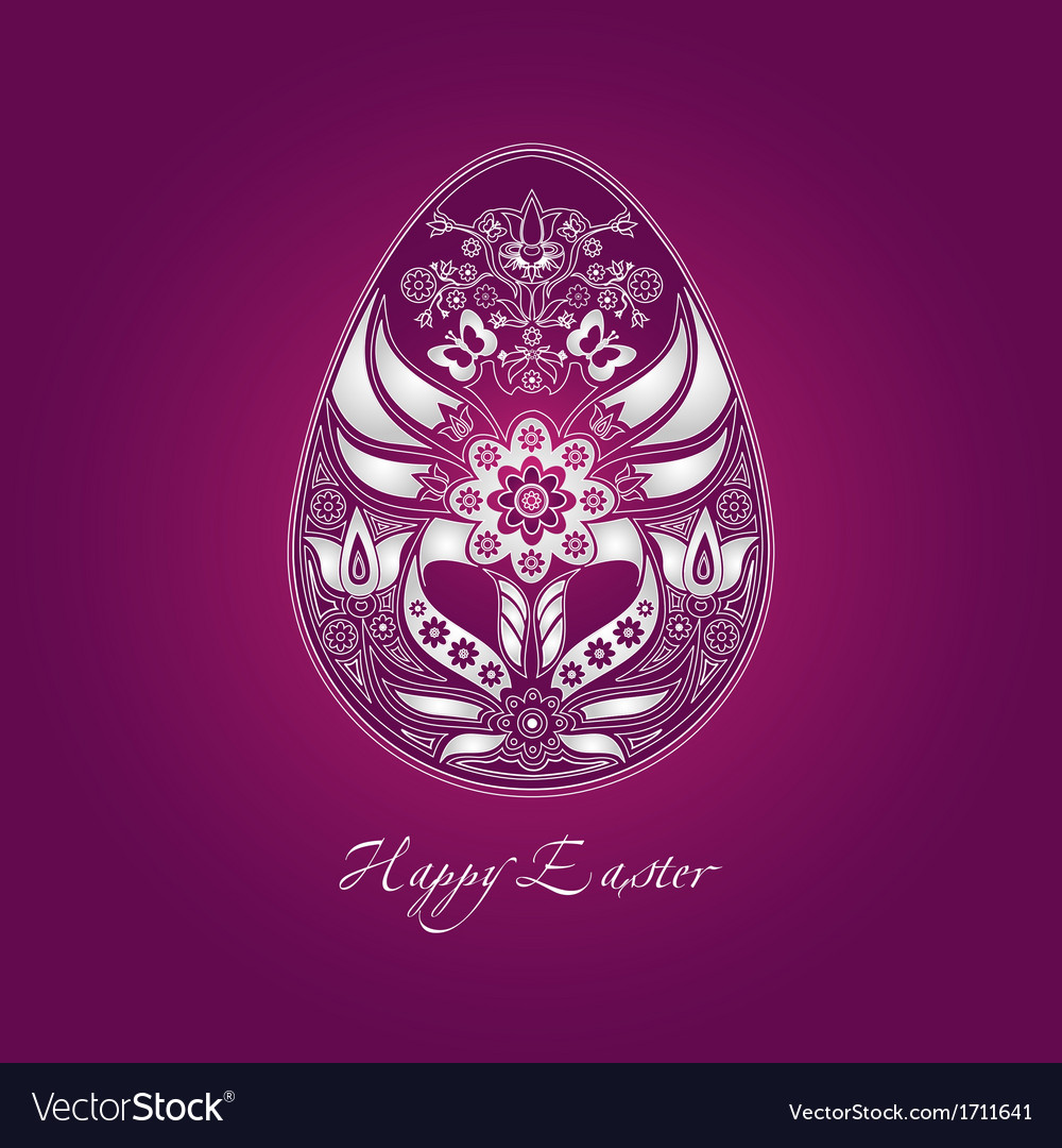 Happy Easter Royalty Free Vector Image - Vectorstock