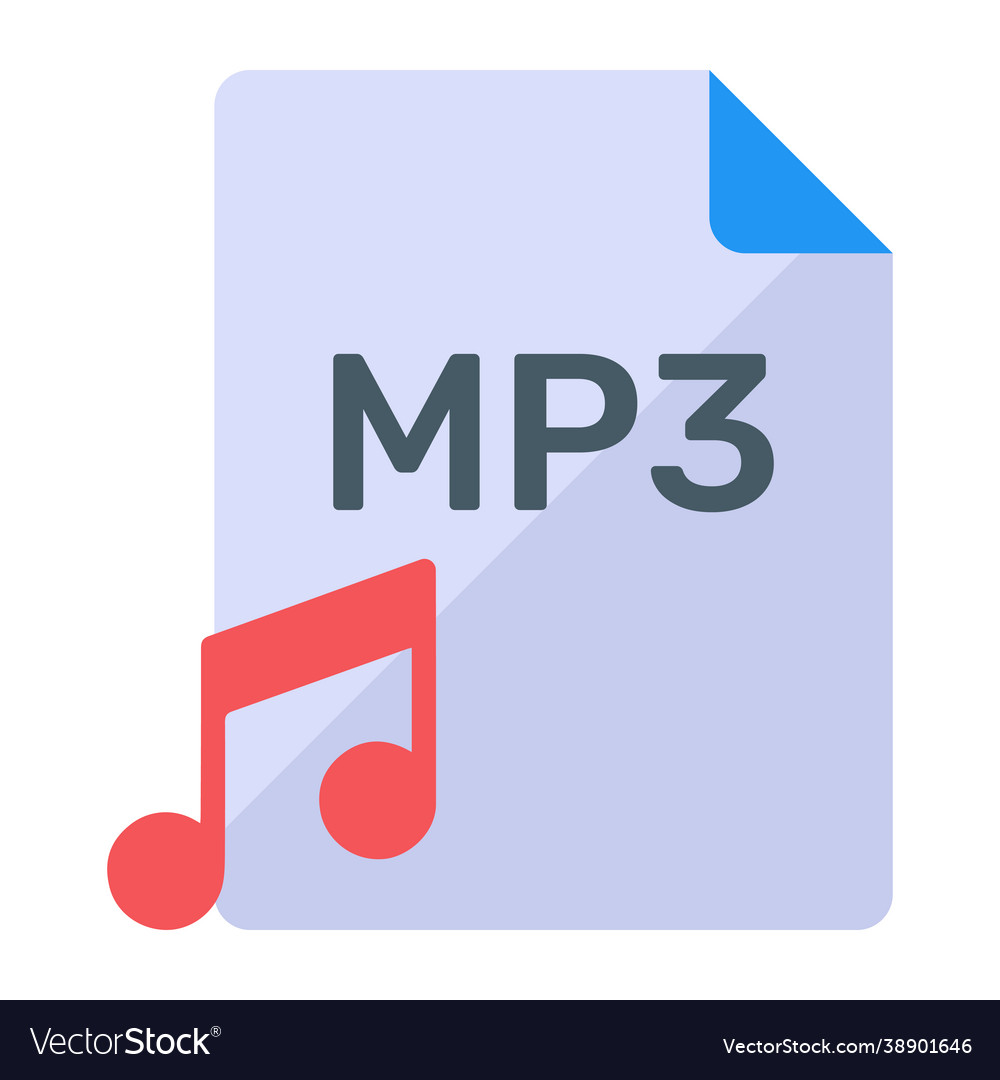 Audio file Royalty Free Vector Image - VectorStock