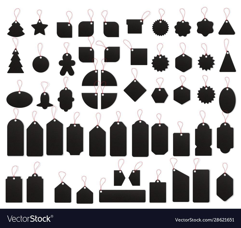 Sale tags and labels template set Royalty Free Vector Image