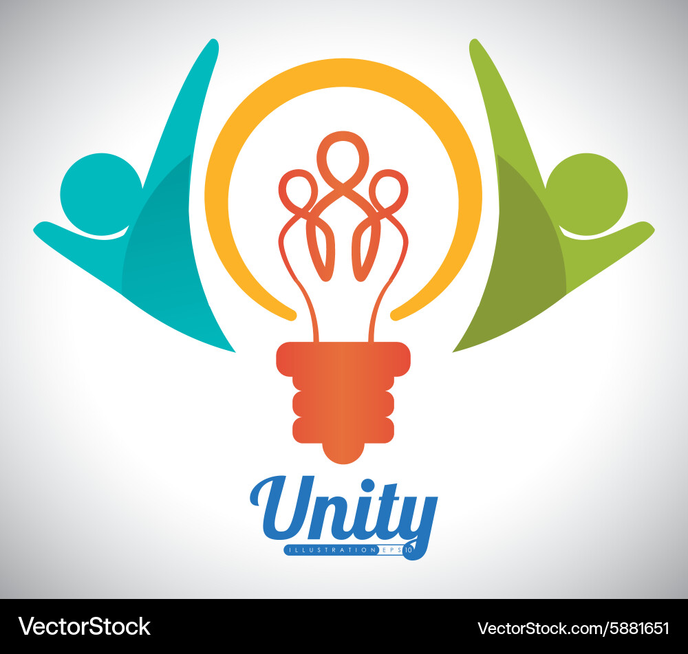 Teamwork design Royalty Free Vector Image - VectorStock