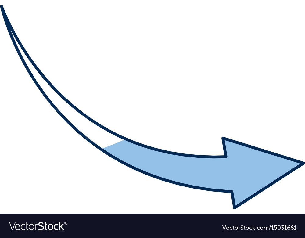 Outlined arrow direction web symbol reload icon Vector Image