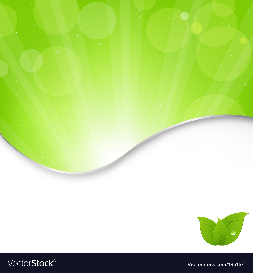 Green background Royalty Free Vector Image - VectorStock