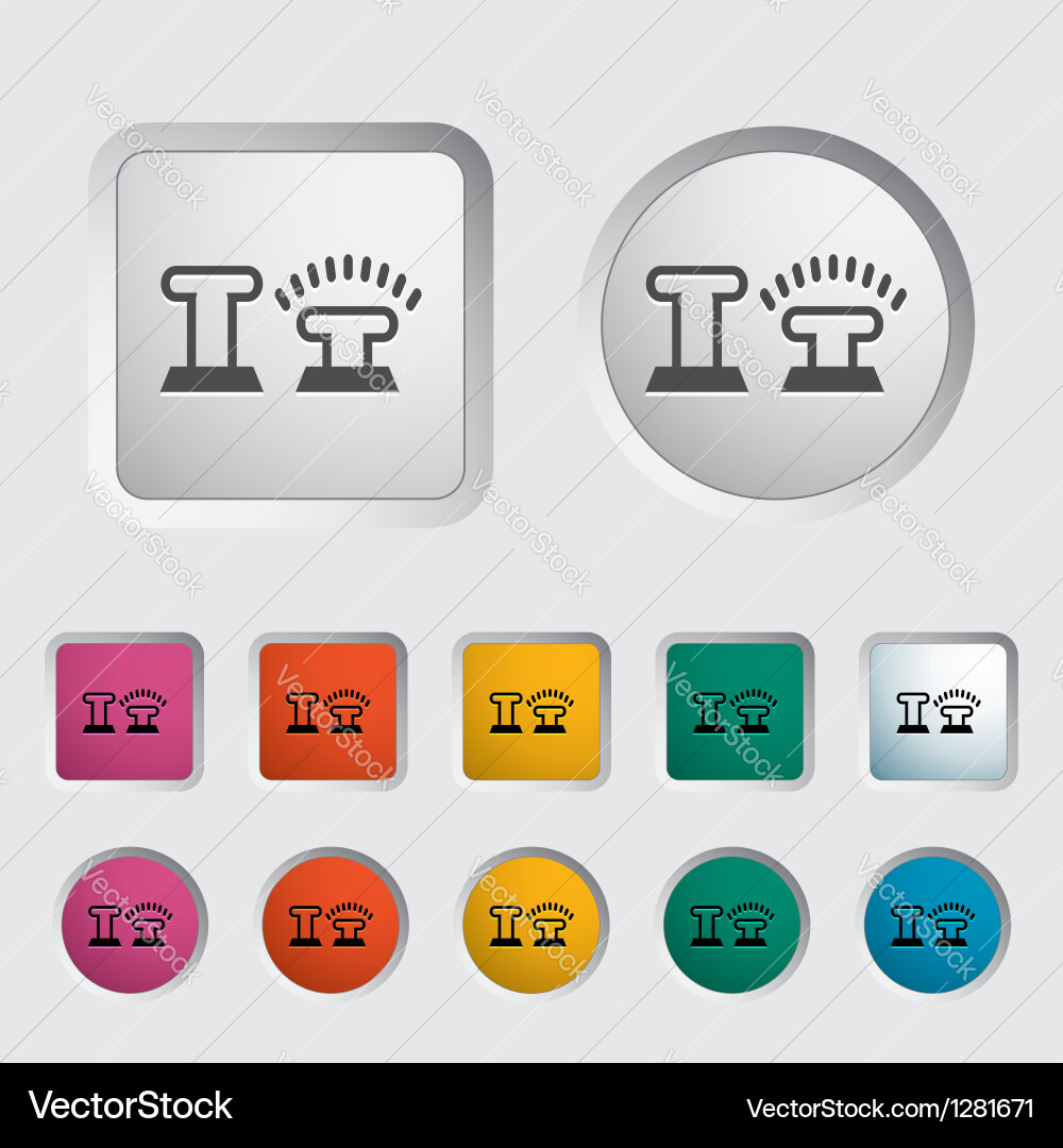 Icon locking Royalty Free Vector Image - VectorStock