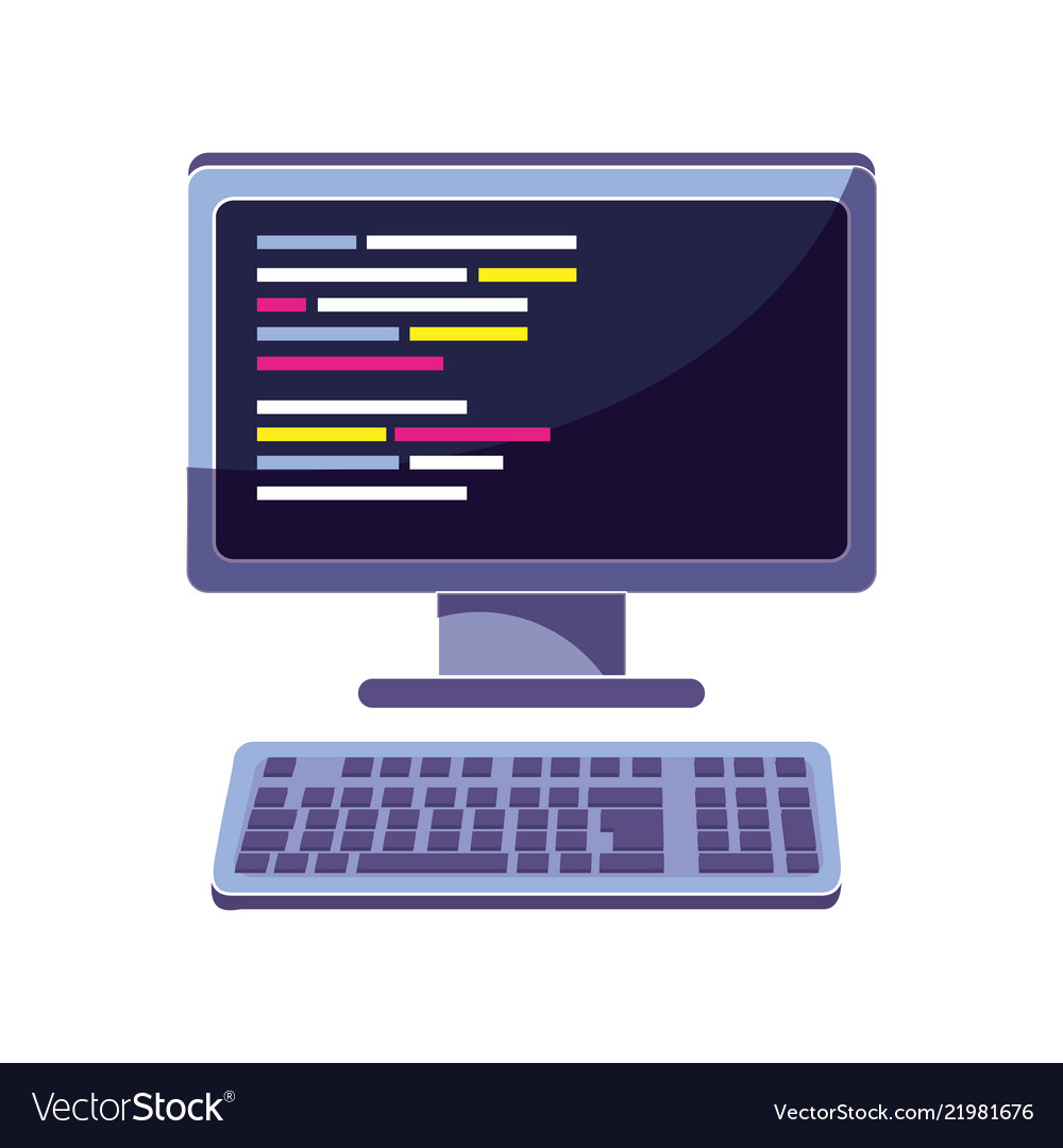Digital Java Code Computer Software Coding Vector Programming Coding ...