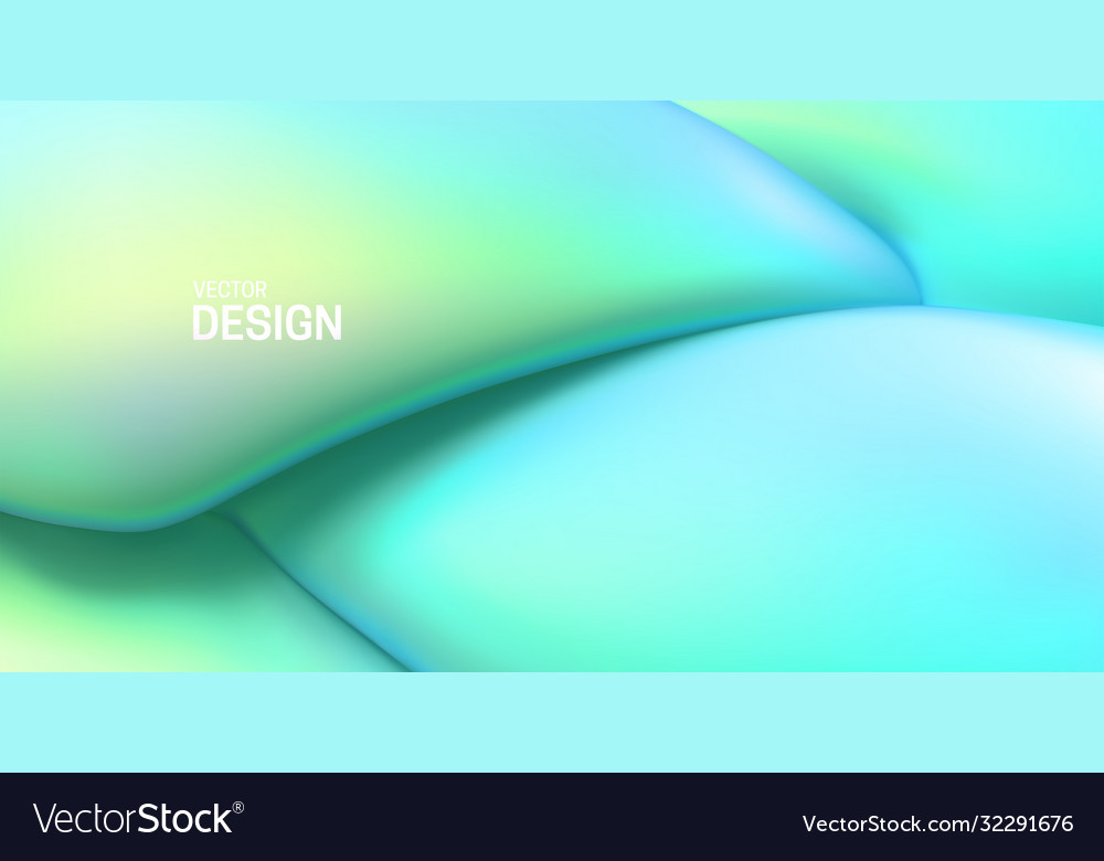 Soft mint green backdrop abstract background Vector Image