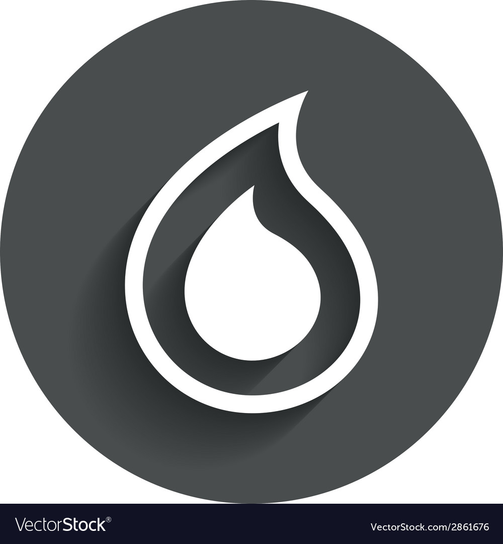 Water drop sign icon tear symbol