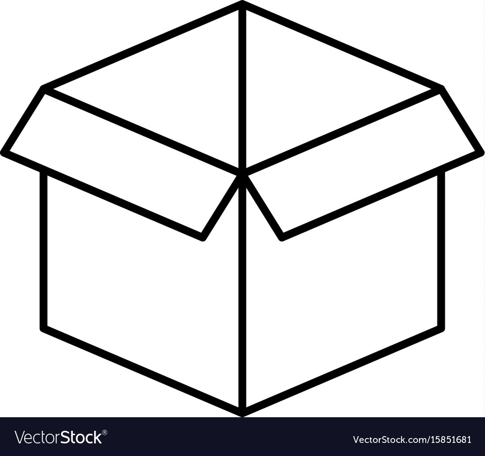 Carton box icon Royalty Free Vector Image - VectorStock