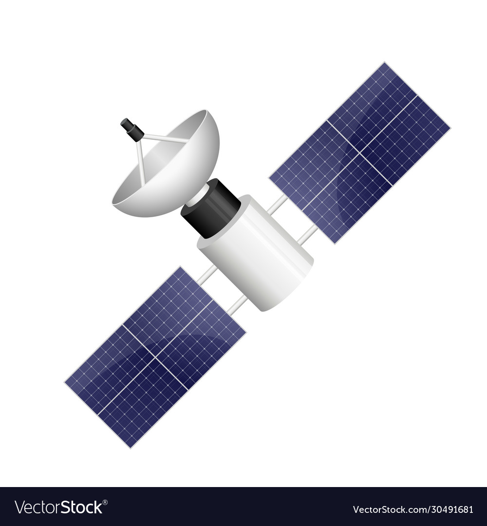 Satellite design Royalty Free Vector Image - VectorStock