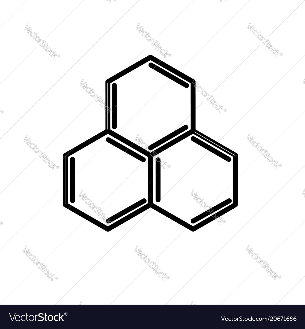 Atom molecules science and chemistry chemical Vector Image