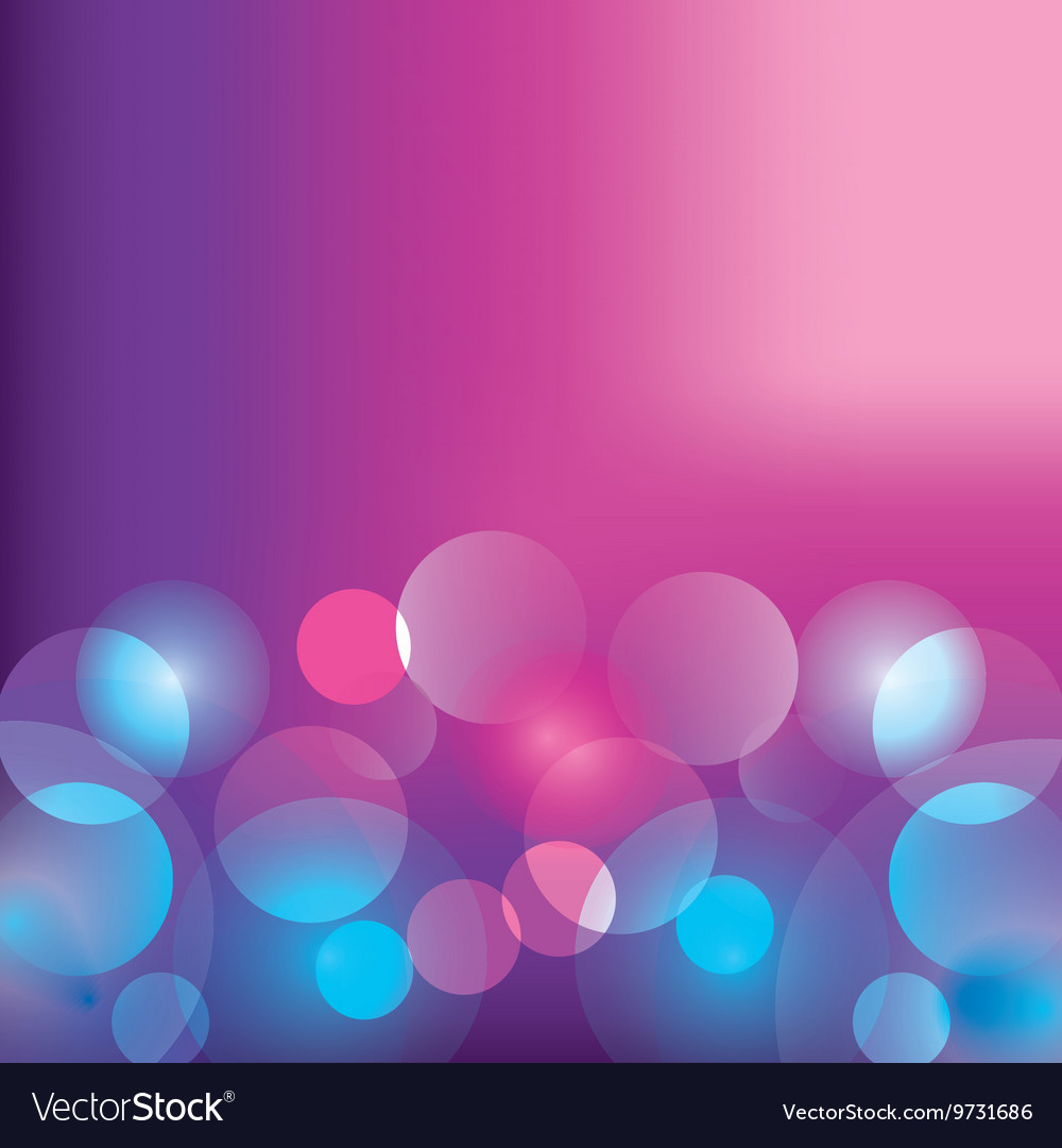 Blurred Lights Background Wallpaper Design Vector Image