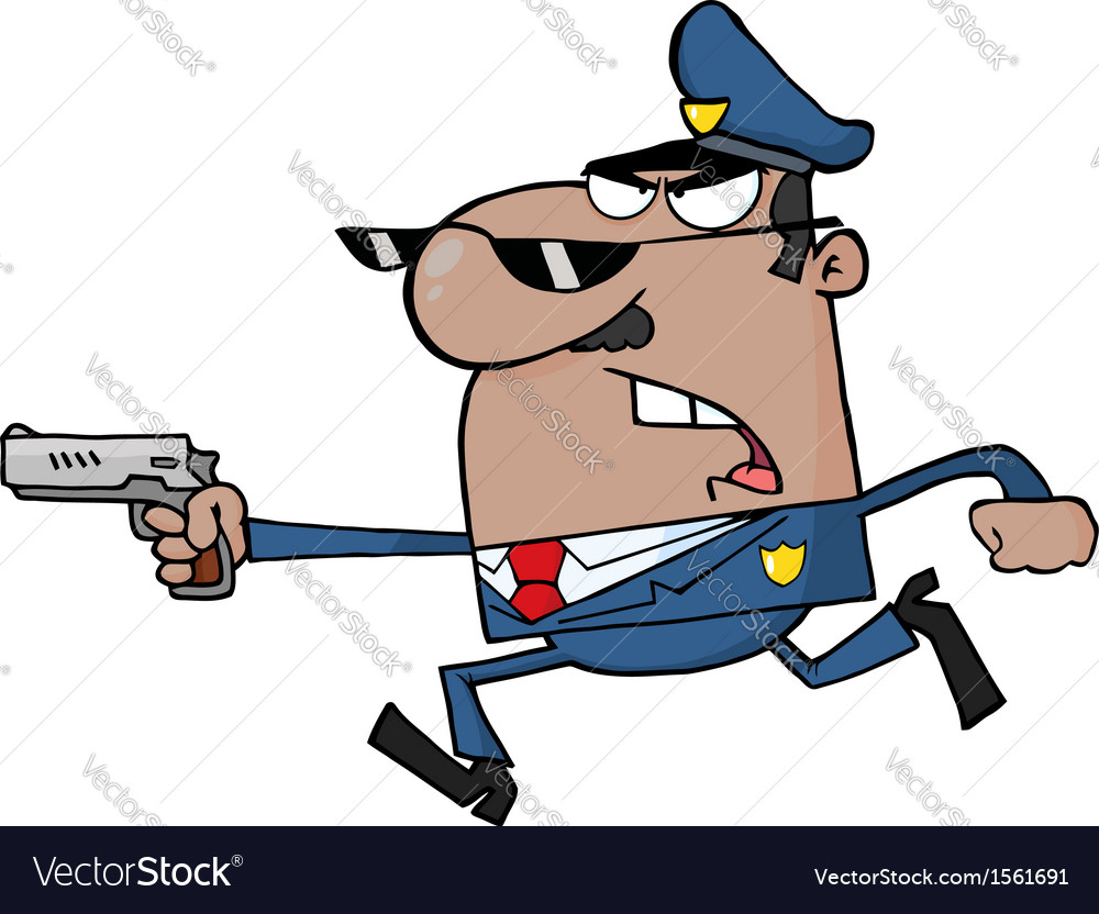 Cartoon police officer Royalty Free Vector Image Cartoon police officer Royalty Free Vector Image