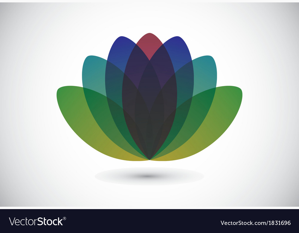 Abstract icon Royalty Free Vector Image VectorStock