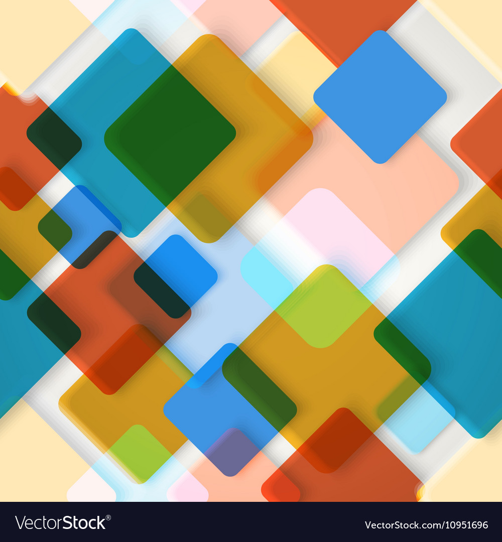 Abstract seamless background of different color Vector Image