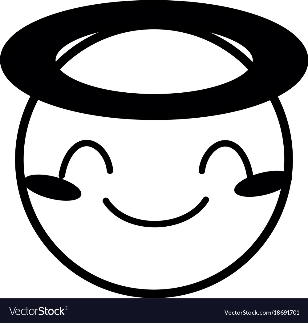 Isolated emoticon design Royalty Free Vector Image