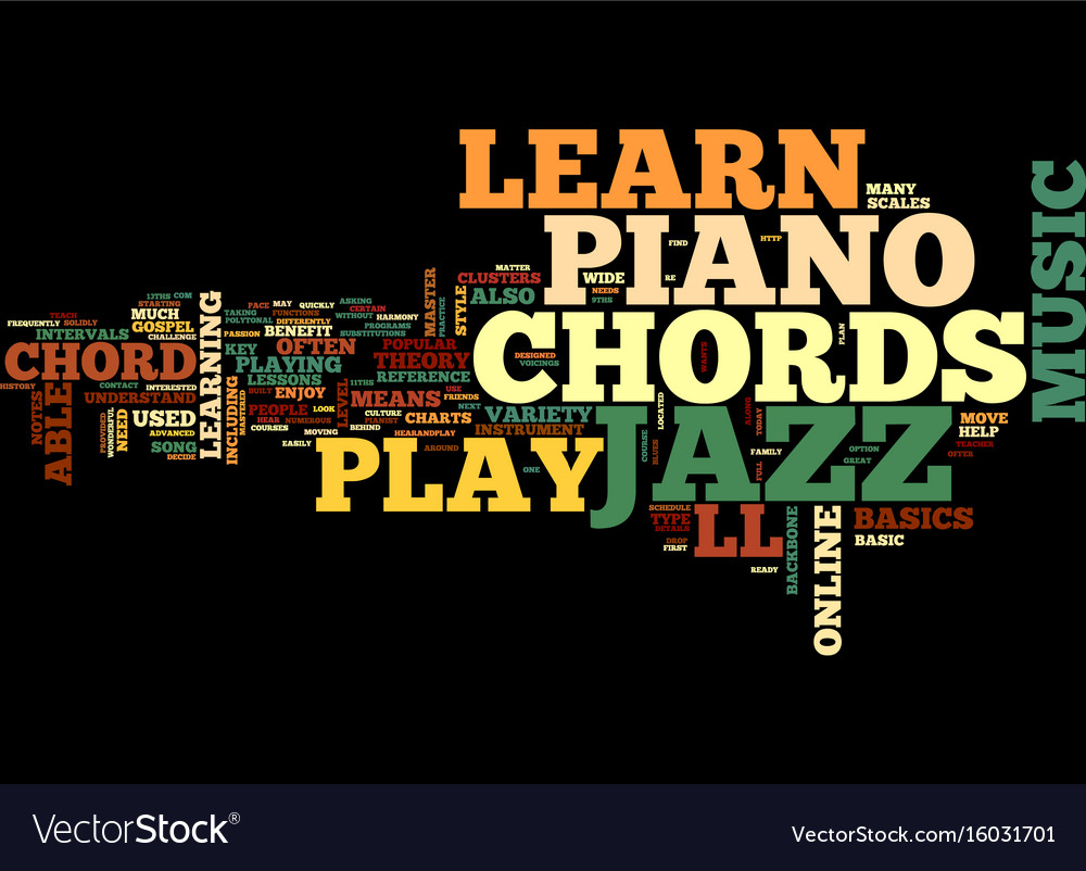 Free Jazz Piano Chord Charts