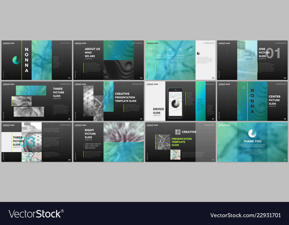 Minimal Presentations Design Portfolio Royalty Free Vector