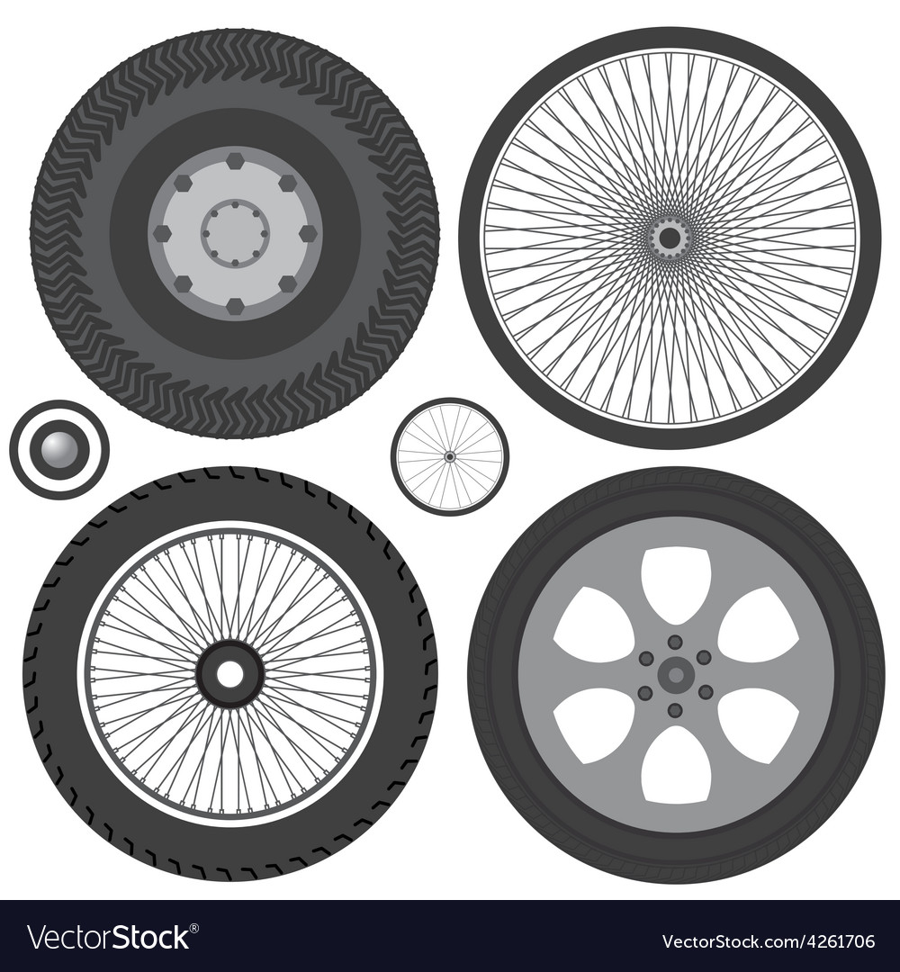 Wheel Royalty Free Vector Image - VectorStock