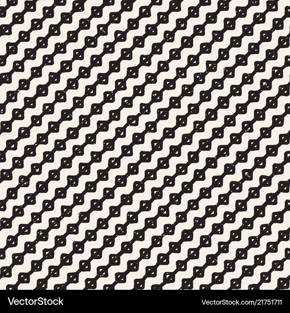 Hand drawn seamless pattern abstract geometric Vector Image
