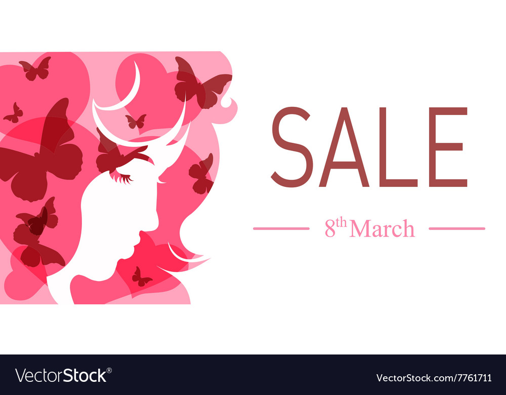 International Womens Day Banner Royalty Free Vector Image