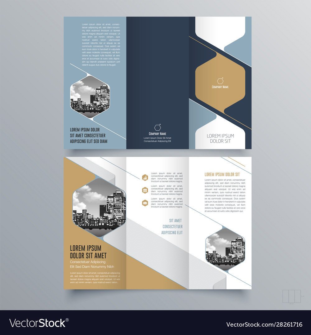 Brochure Design 1370 Royalty Free Vector Image
