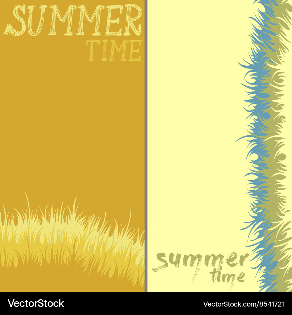 Abstract summer background Royalty Free Vector Image