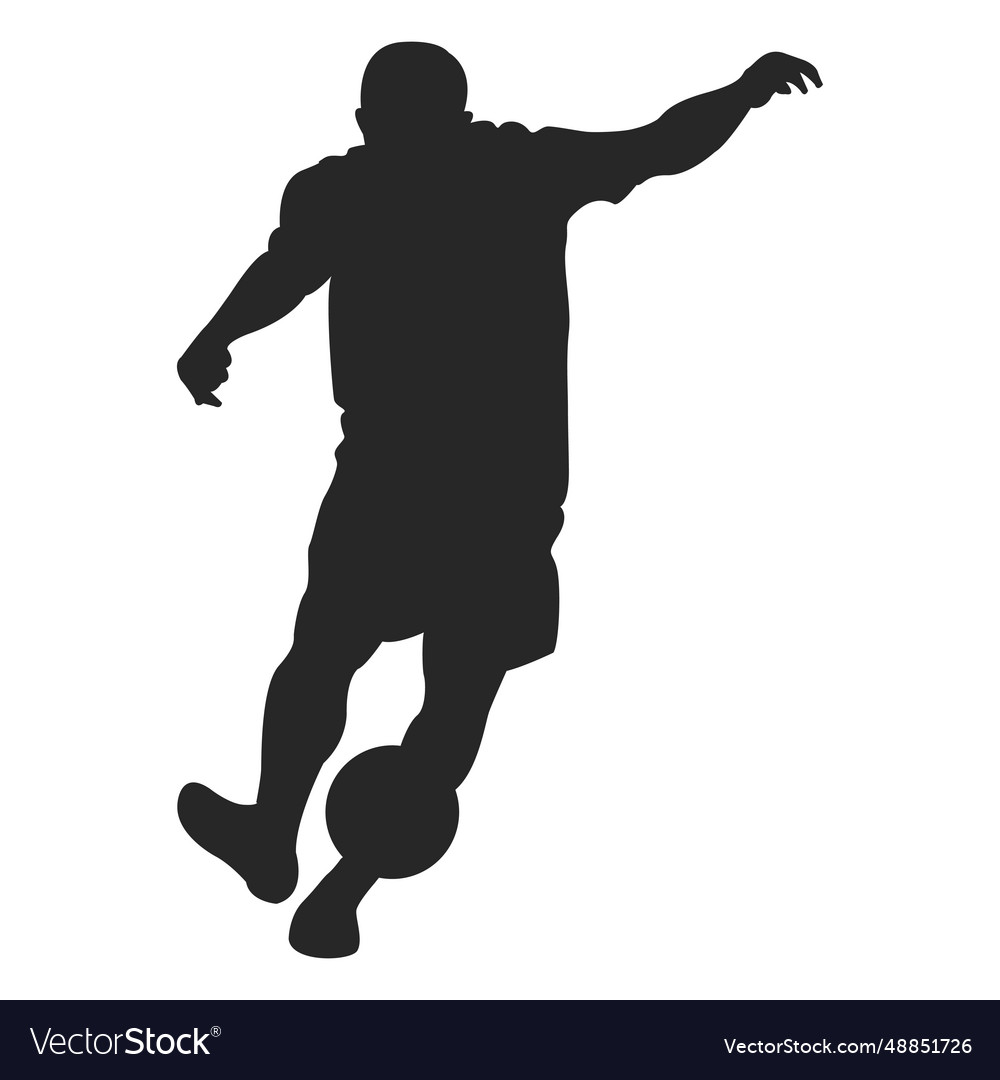 Two soccer players Royalty Free Vector Image - VectorStock