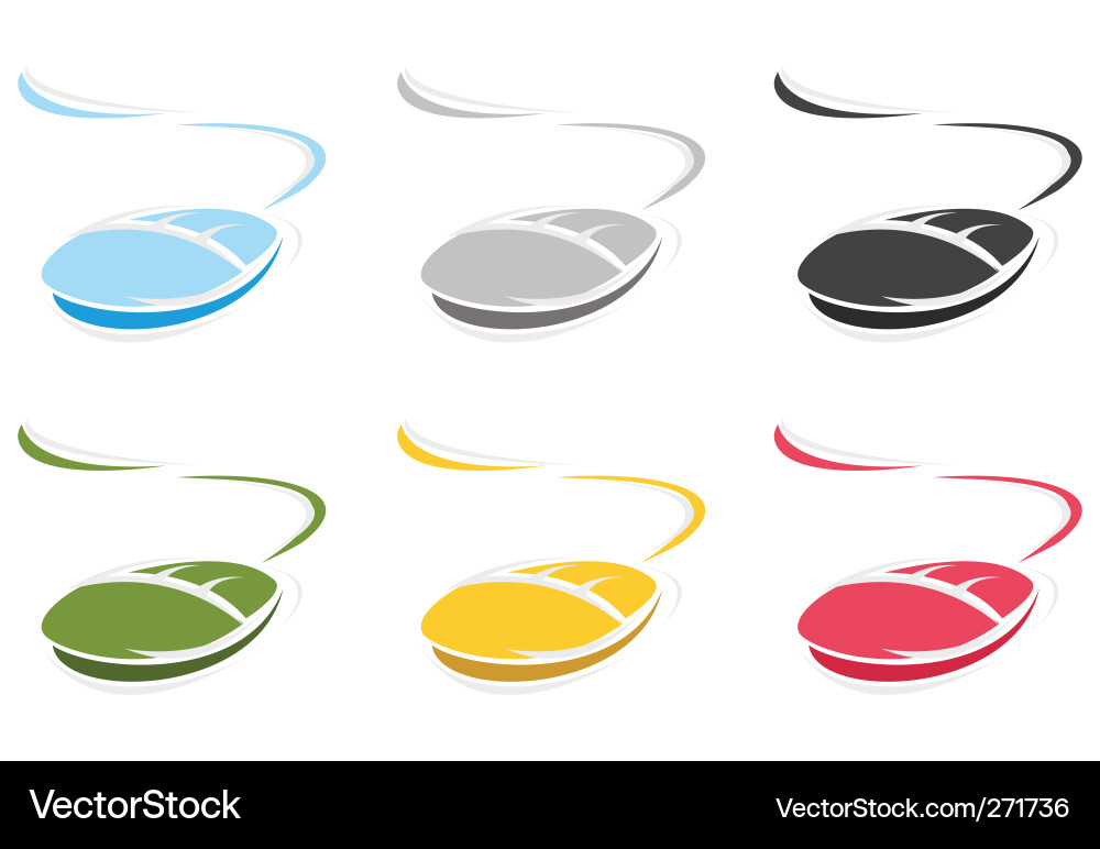 Computer mouse Royalty Free Vector Image - VectorStock