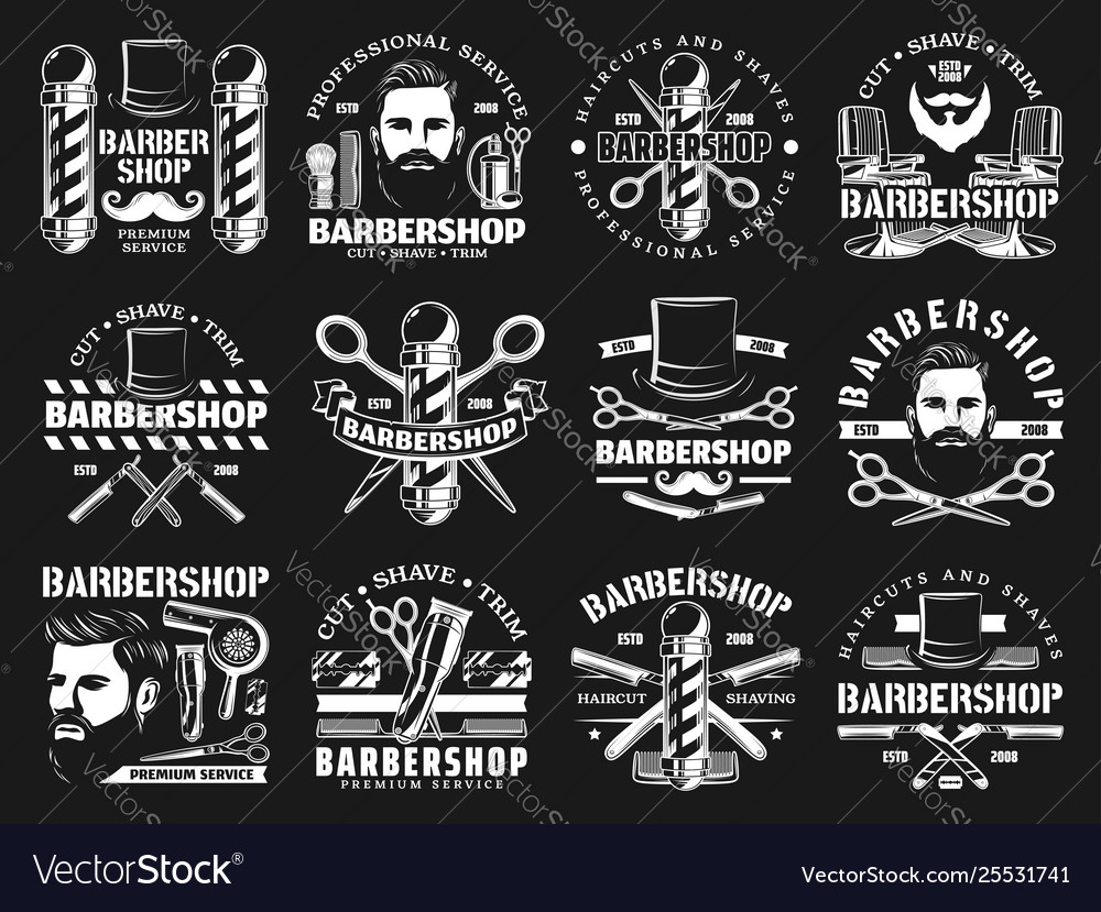 Premium Vector, Barber shop illustration. in 2023