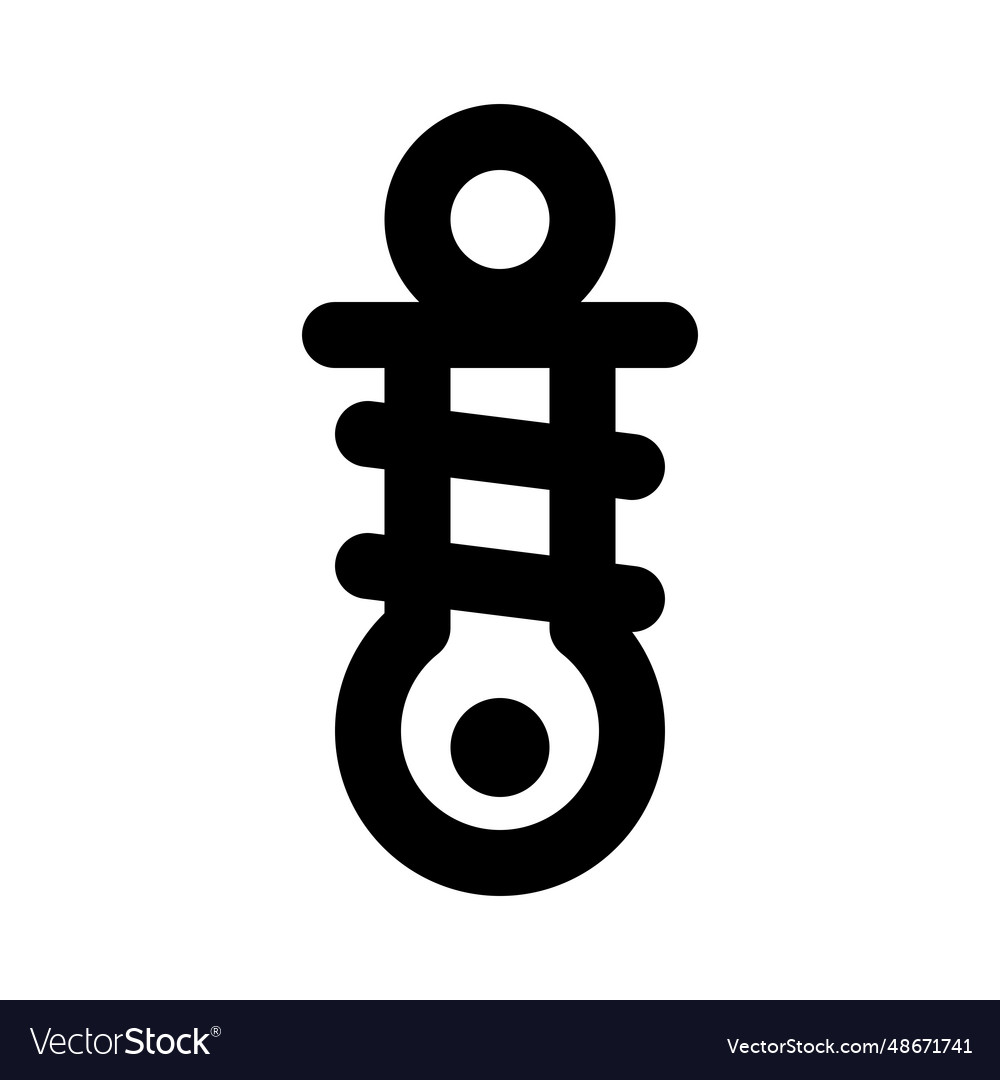 Plug used to create small electric spark Vector Image