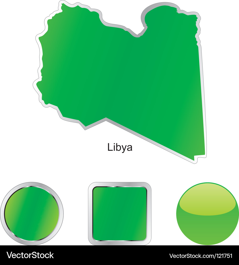 Libya Royalty Free Vector Image Vectorstock