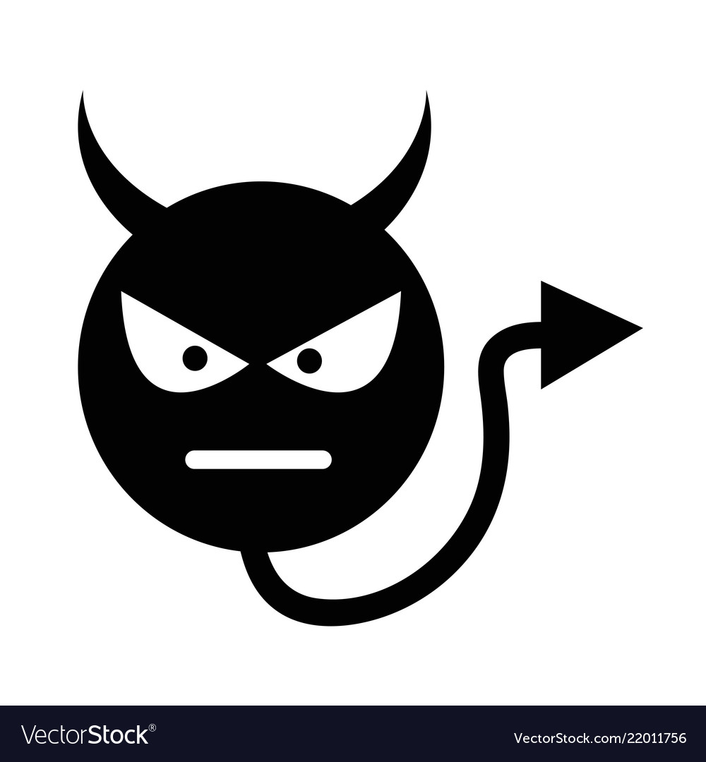 Devil icon Royalty Free Vector Image - VectorStock