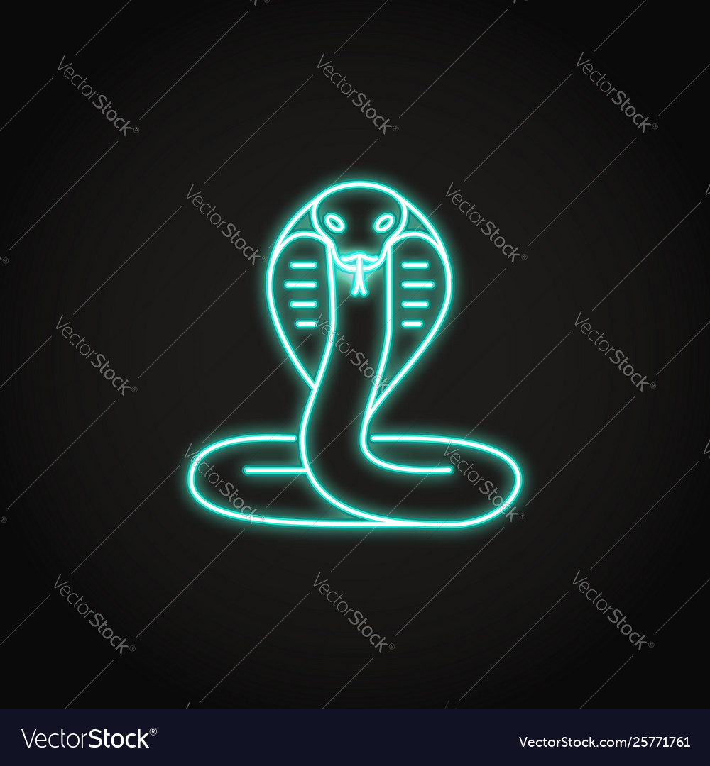 neon snake light