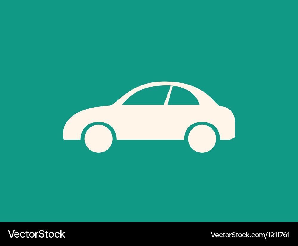 Transportation flat icon Royalty Free Vector Image