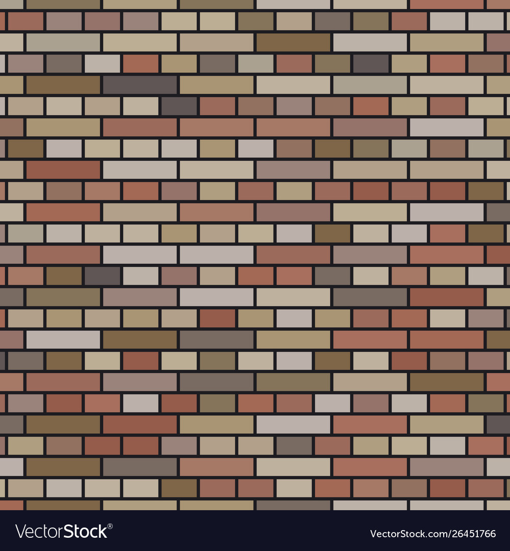 Grey brick wall background Royalty Free Vector Image