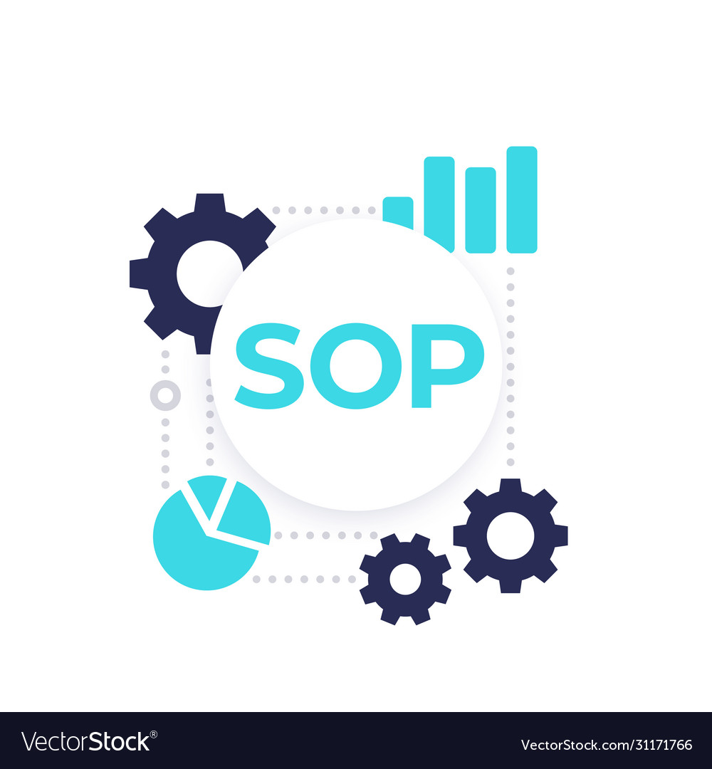 Sop Standard Operating Procedure Concept With Big Vector, 56% OFF