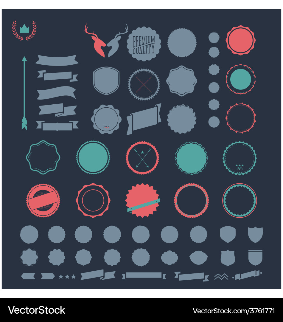 Design elements Royalty Free Vector Image - VectorStock