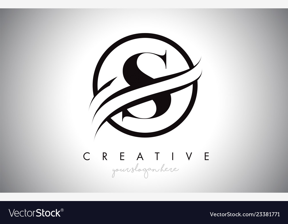 S Letter logo design