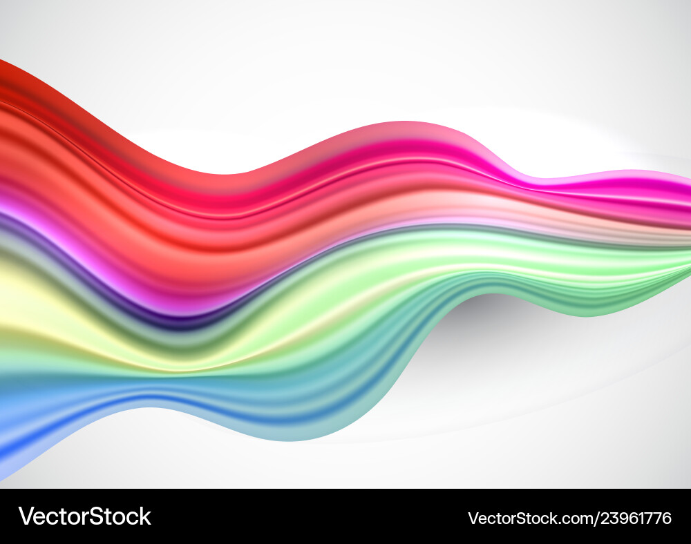 Abstract liquid flow background Royalty Free Vector Image