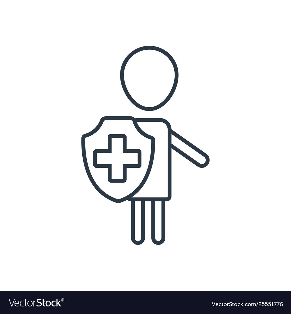 Health Medical Insurance Icon Royalty Free Vector Image