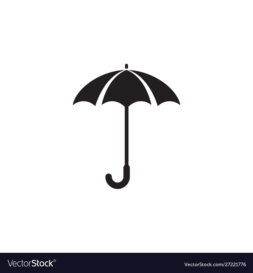 Umbrella graphic design template isolated Vector Image