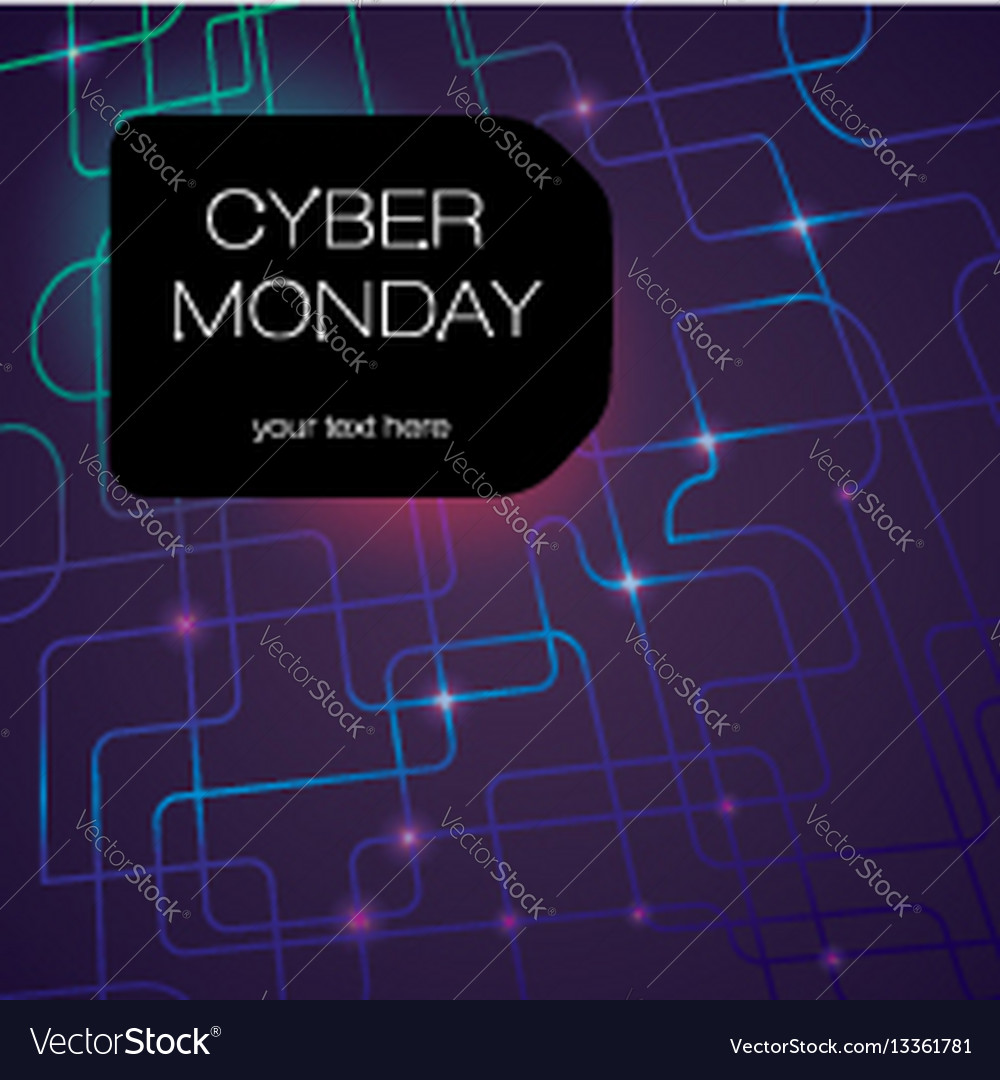 Cyber bright background Royalty Free Vector Image