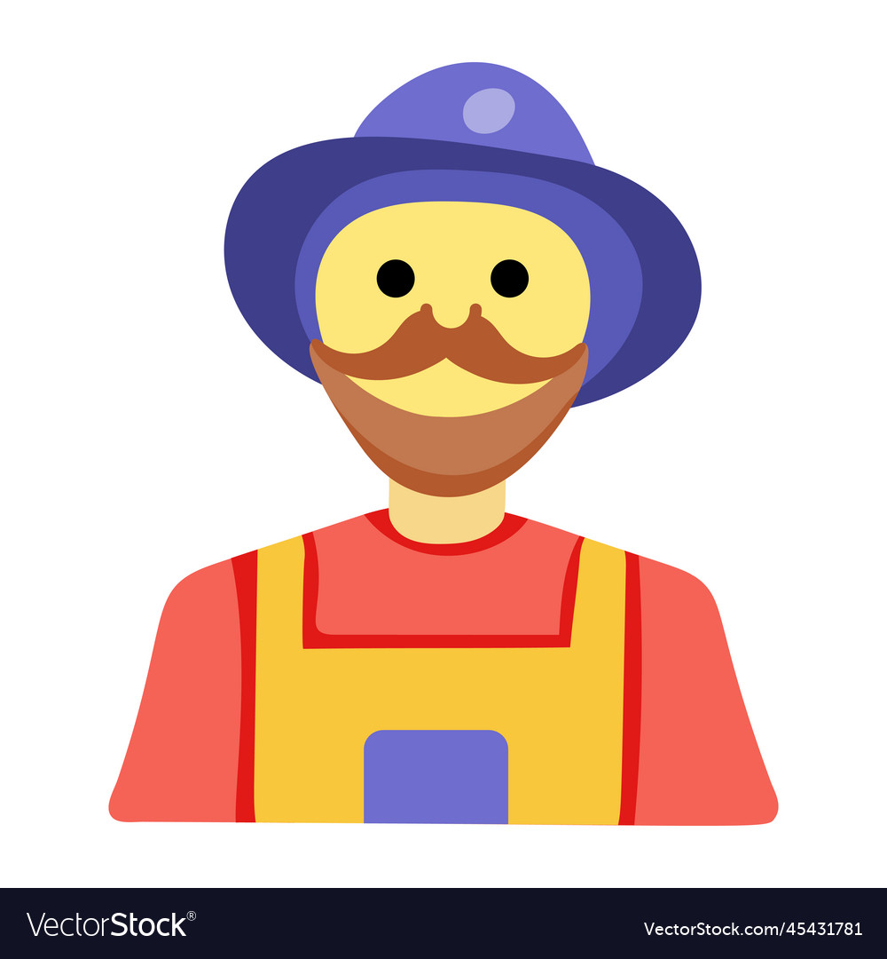 Farmer Royalty Free Vector Image - VectorStock