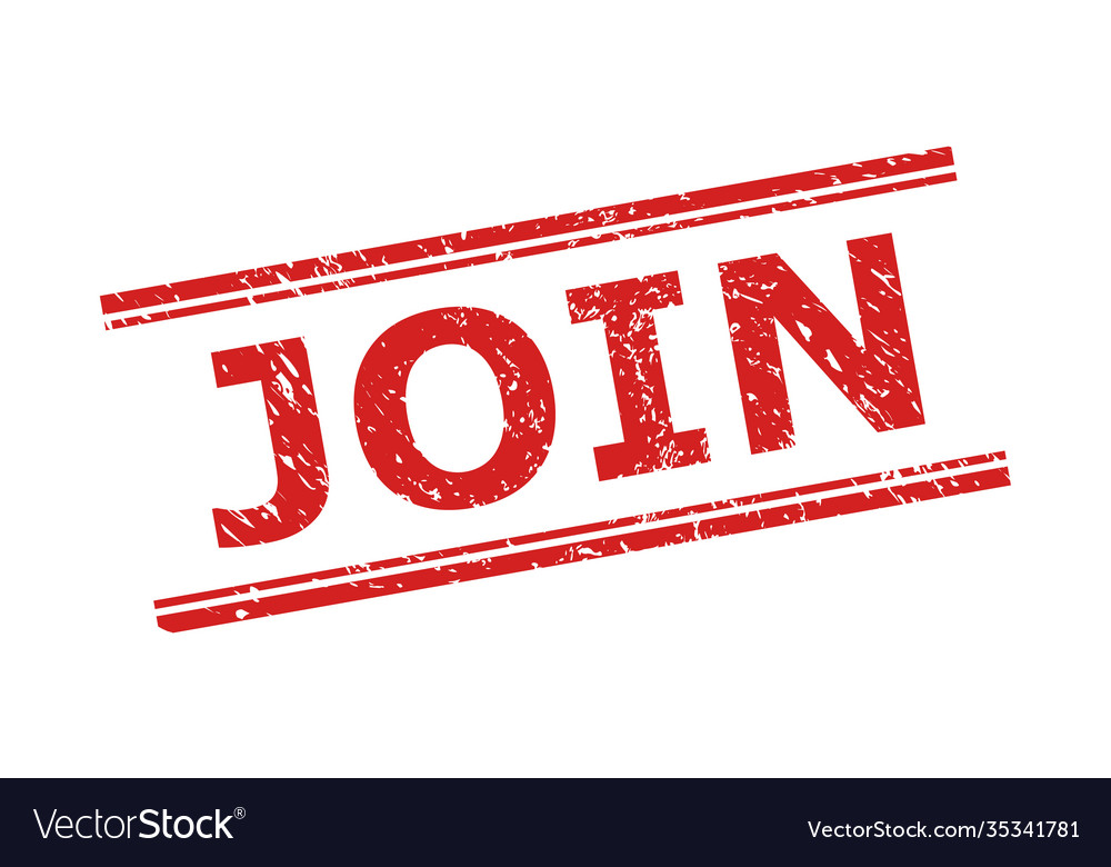 Join seal with grunged surface and double parallel