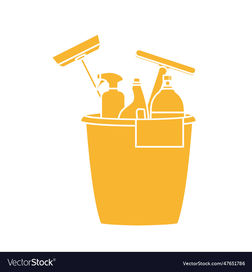 Isolated set of different laundry items icon Vector Image