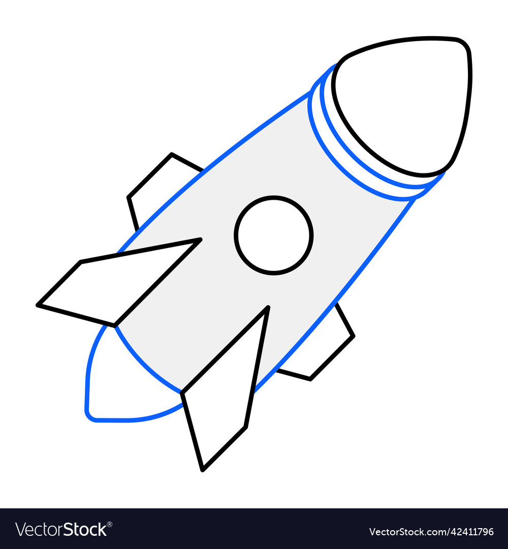 Rocket ship Royalty Free Vector Image - VectorStock