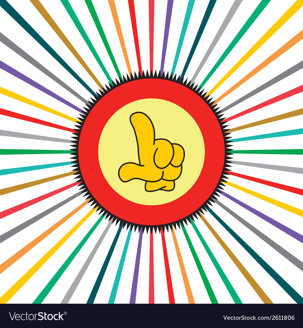 Glove background Royalty Free Vector Image - VectorStock