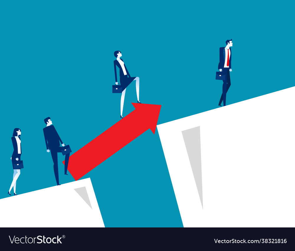 Team crosses to opposite side placing Royalty Free Vector