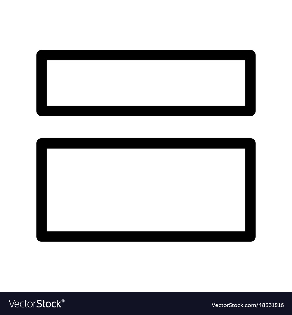 Widget icon Royalty Free Vector Image - VectorStock